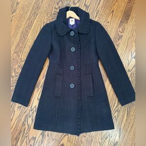 Tulle Black Coat